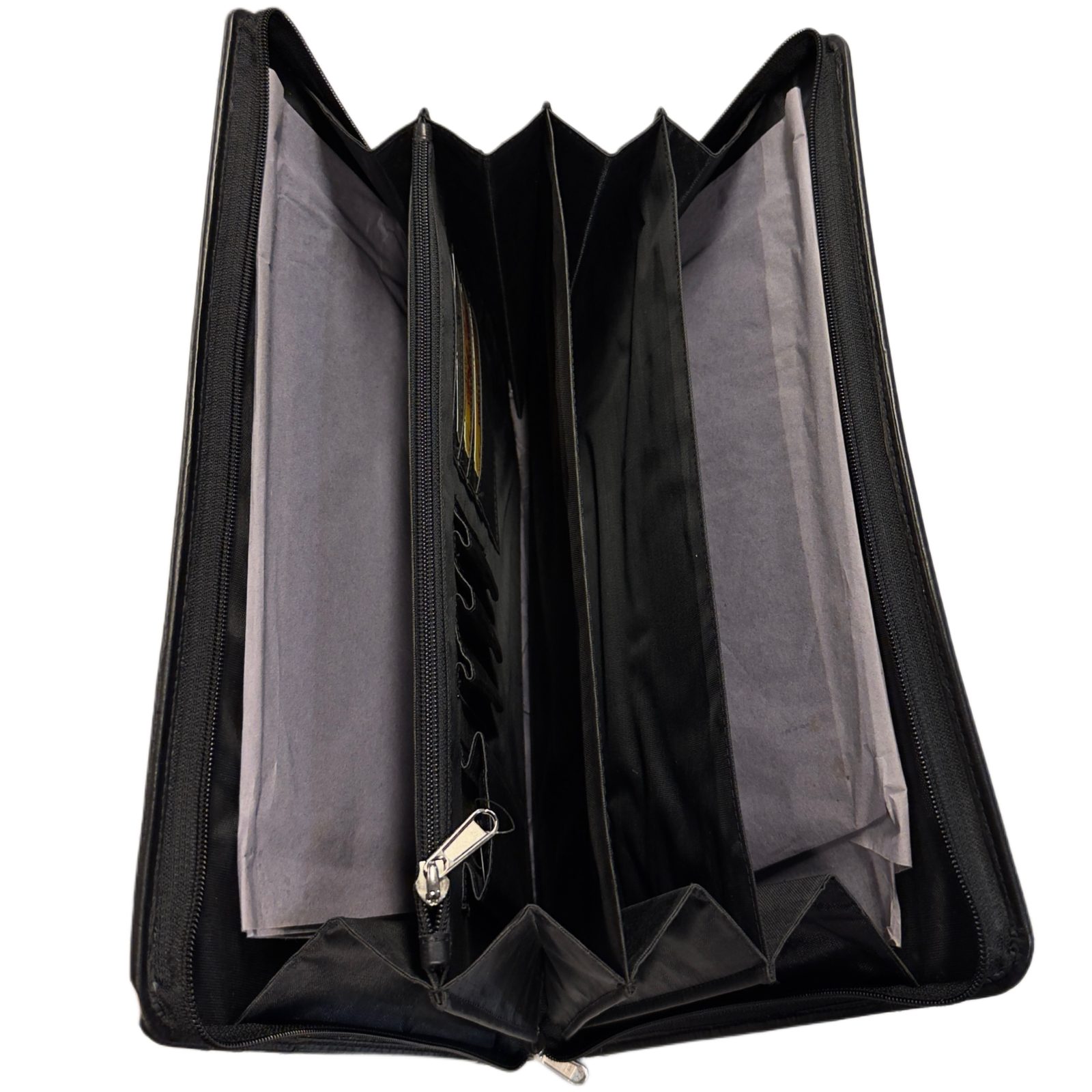 Virgo nahkainen asiakirjasalkku musta ,043 - Image 5