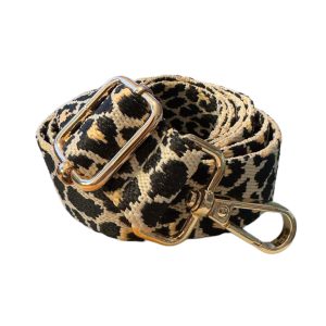 Laukun olkahihna Leopardikuviolla 2,5 cm |Pituus 130 cm