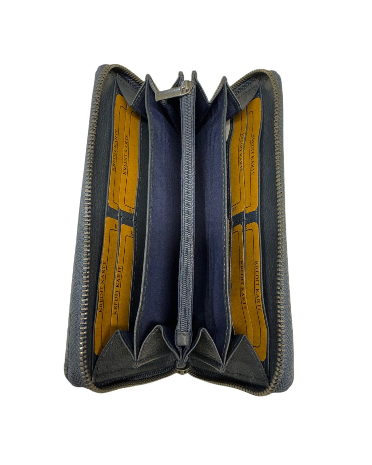 Iso nahkalompakko RFID-suojauksella – ympärisuljettava - Image 7