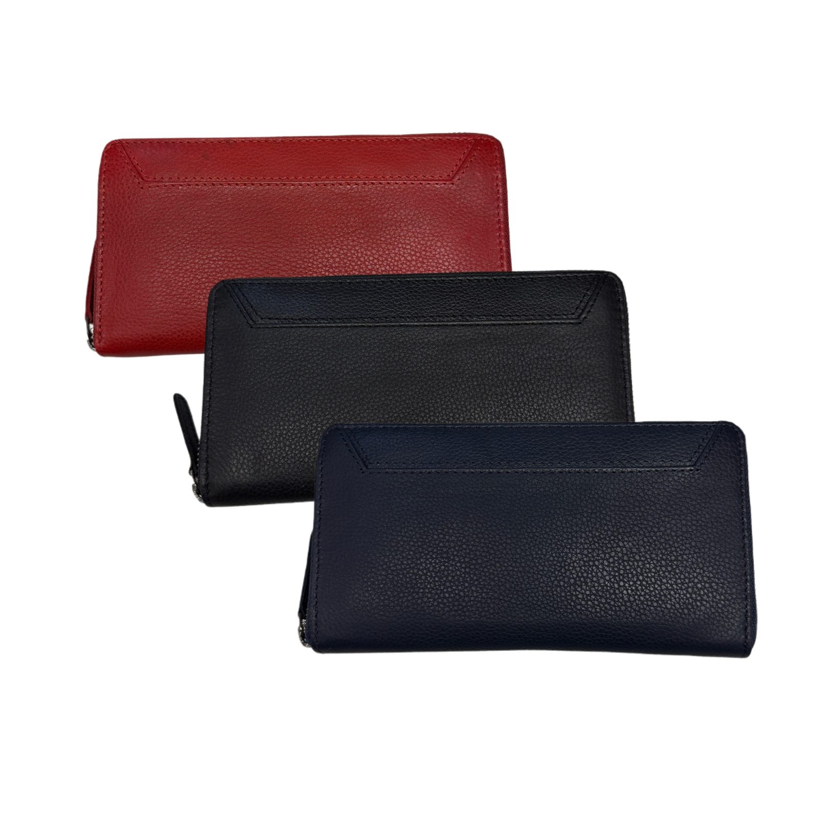 Iso nahkalompakko RFID-suojauksella – ympärisuljettava