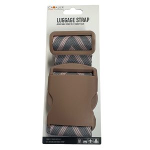 Cavalier | matkalaukun remmi, roosa/harmaa