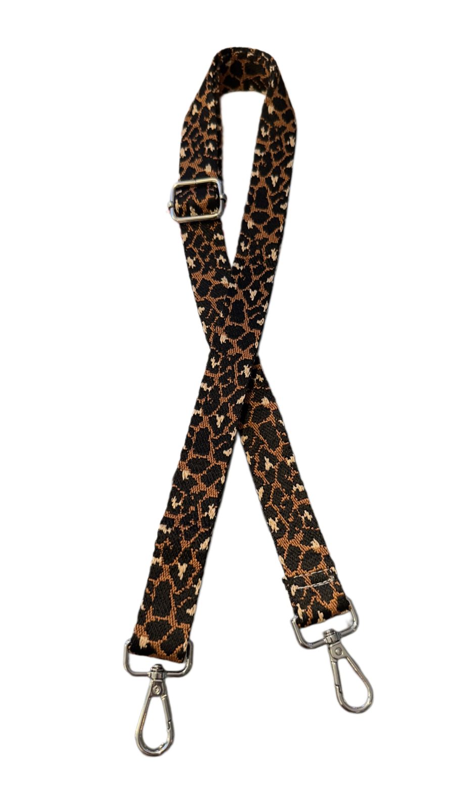 Leopardikuviollinen hihna 2,5 cm | Pituus 132 cm - Image 2