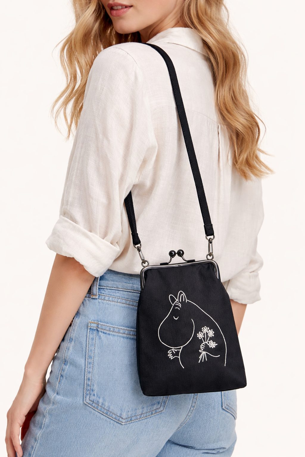 Moomin pussukka kehyksellä, vedenpitävä pikkulaukku - Image 2