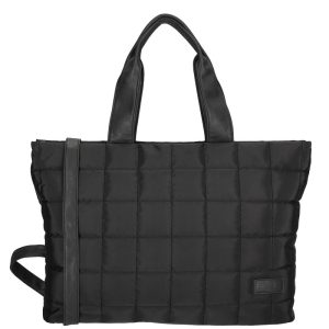 Enrico Benetti Shopperi laukku tikkatusta kankaasta