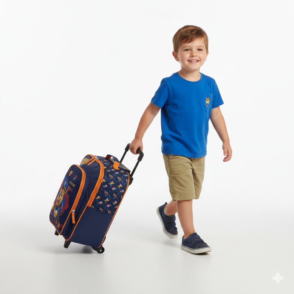 Paw Patrol lasten trolley - t.sininen 45cm - Image 3