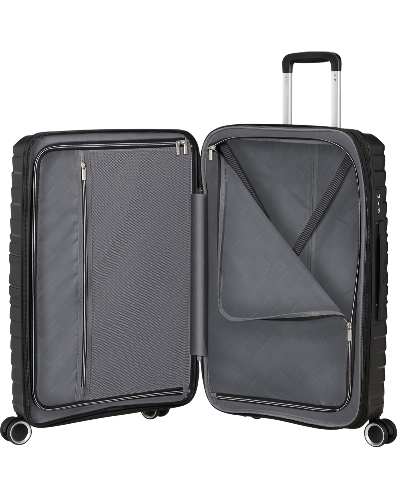 American Tourister Flytwist Suuri matkalaukku 78cm, musta - Image 5