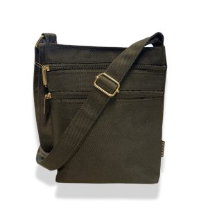 Baxxini kankainen olkalaukku | 05937 - Musta