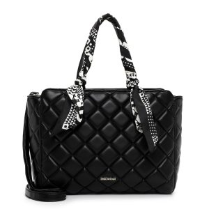 EMILY & NOAH Ellen Shopper laukku, musta