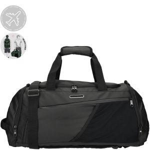 Enrico Benetti / Northern reppu / matkakassi cabin 55cm vesitiivis, musta