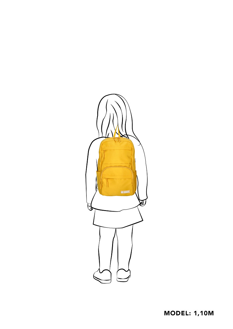 Enrico Benetti Lasten Reppu, keltainen- 62154 - Image 3