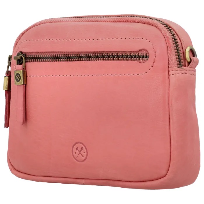 Hide & stitches daydreamer naisten nahka olkalaukku, soft pink - Image 3