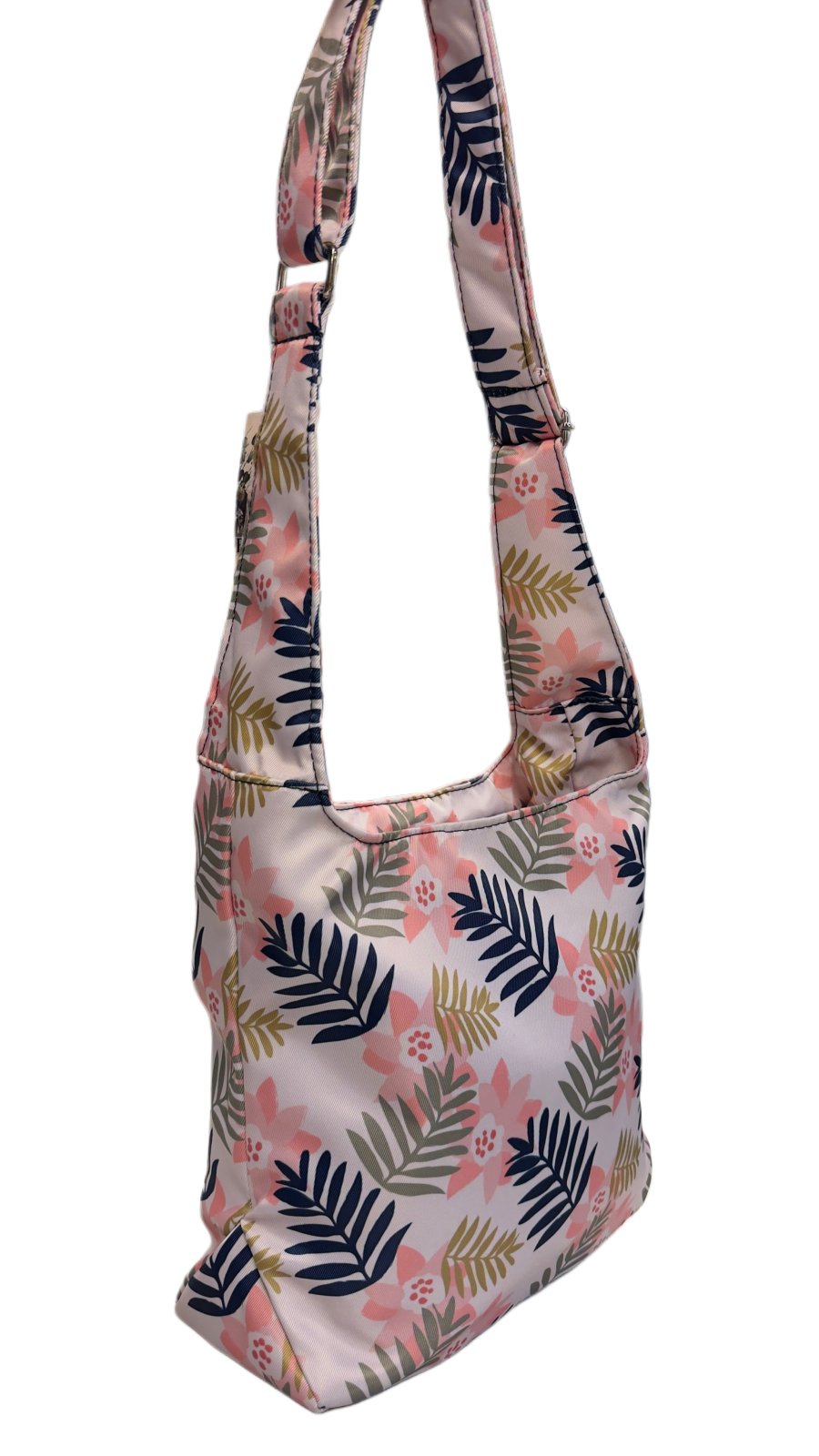 Baxxini iso kankainen olkalaukku | oksa- ja kukkakuviollinen - Image 2