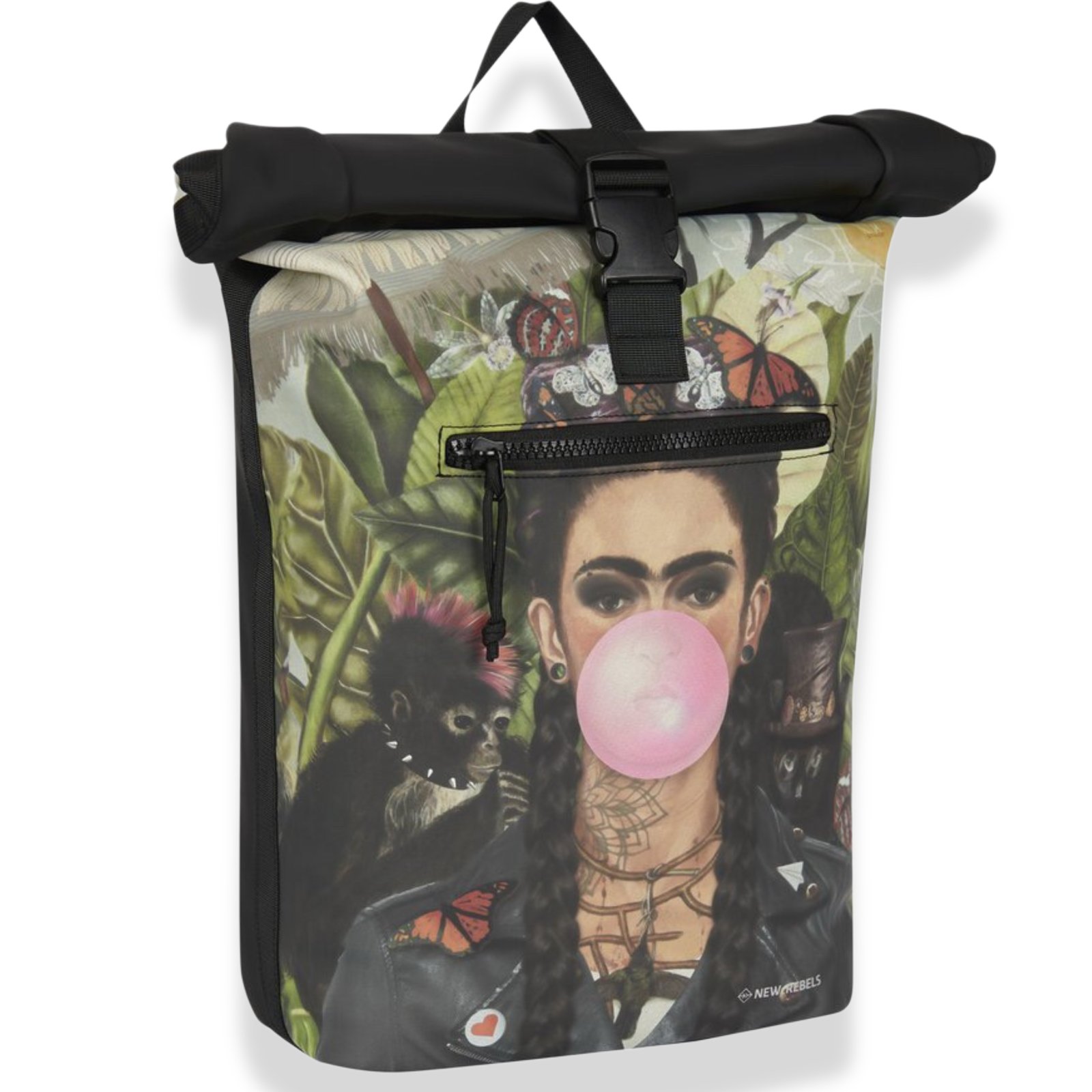 New Rebels Mart Art New York Bubble Gum Rolltop reppu 16L
