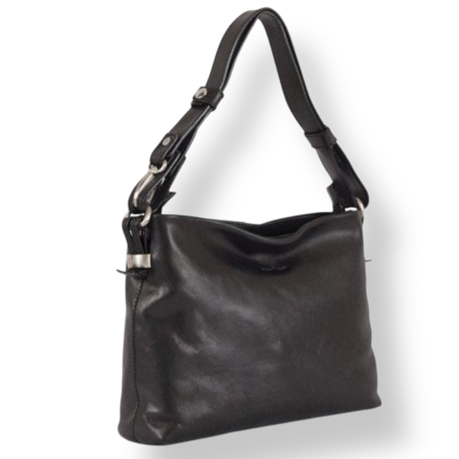 Gianni Conti nahkalaukku musta