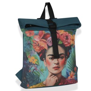 New Rebels Mart Art Flowerhead Rolltop -reppu