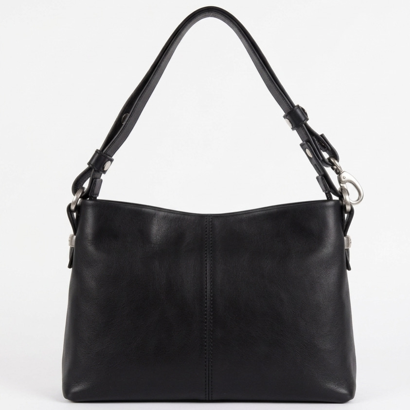 Gianni Conti nahkalaukku musta - Image 2