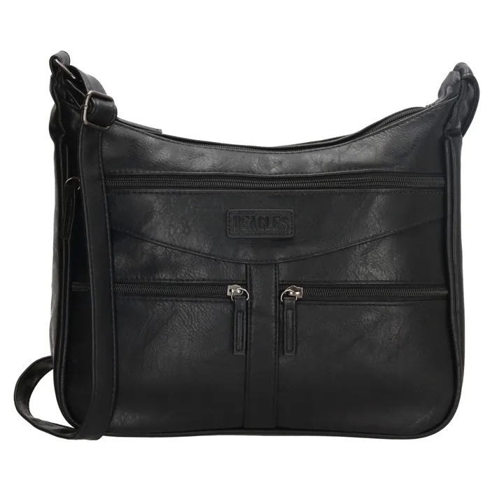 Beagles olkalaukku, musta uiseta lokero