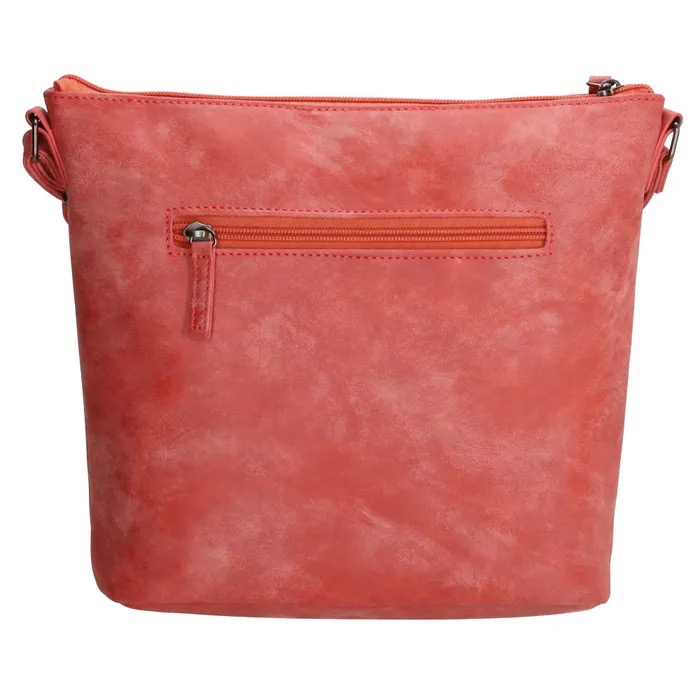 Beagles olkalaukku säädettävällä hihnalla / Coral Red / 20648 - Image 4