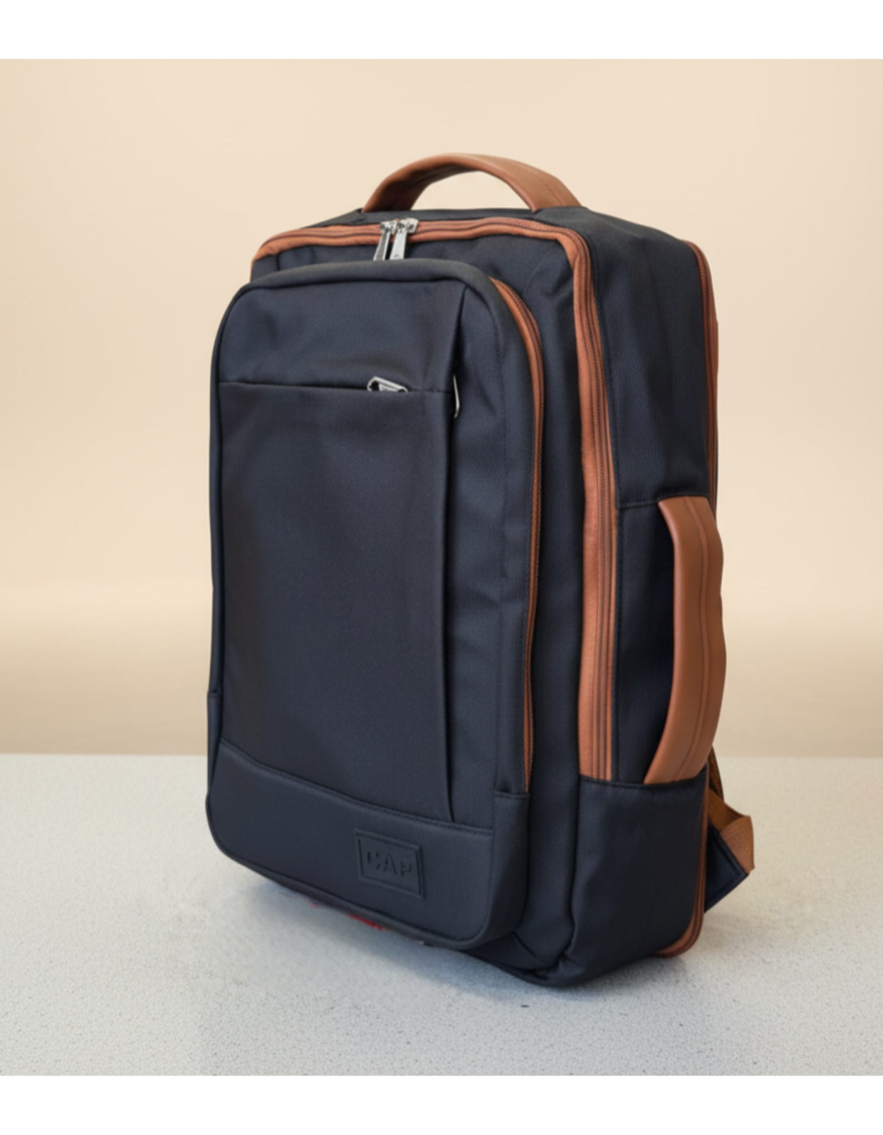 Cap underseat cabin reppu 15,6", musta/ruskea - Image 3