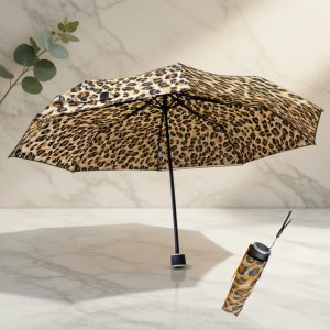 Shade Master Tuulenkestävä Mini-Sateenvarjo, 96 cm - ruskea