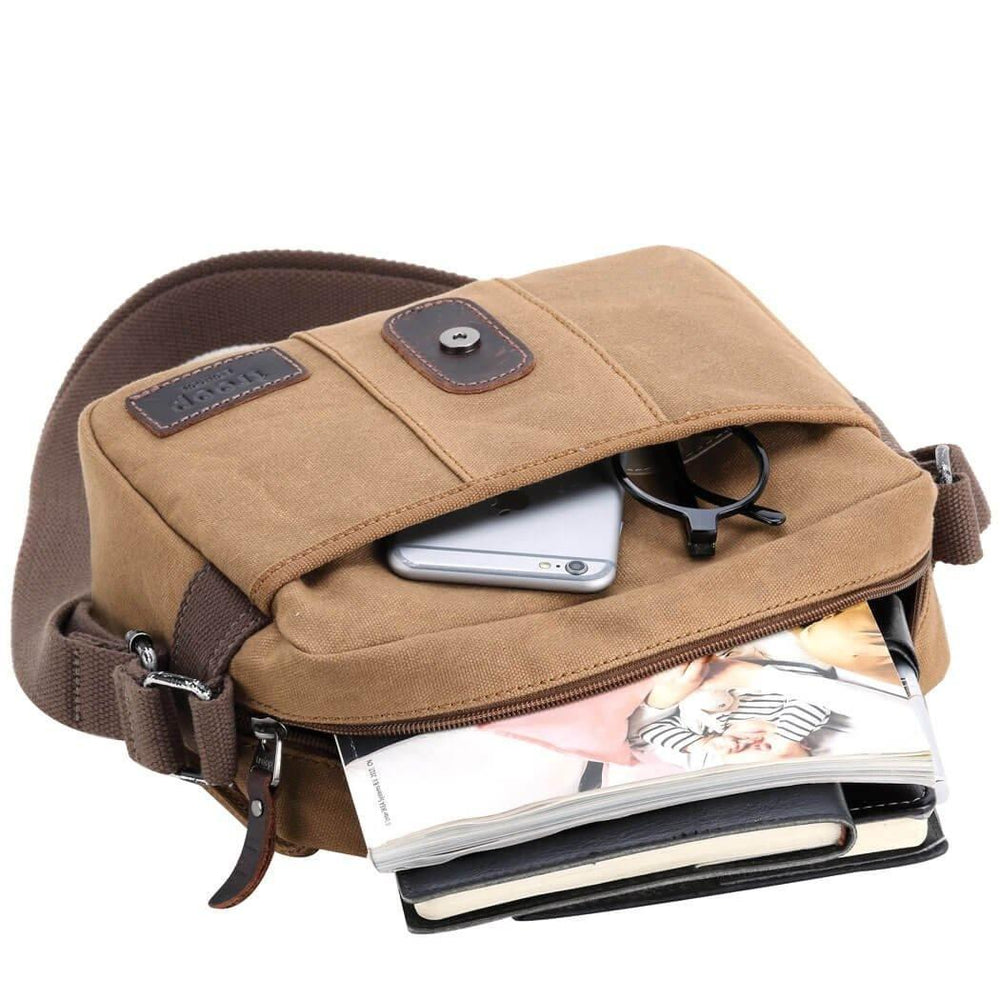 Troop London Canvas läppälaukku /Crossbody laukku, 0440 - Image 6