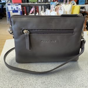 Pigeon Leather Collections Dylan nahkalaukku - t.ruskea
