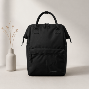 New Rebels Valor Tremont 15” reppu | vettä hylkivä työ-koulureppu, musta