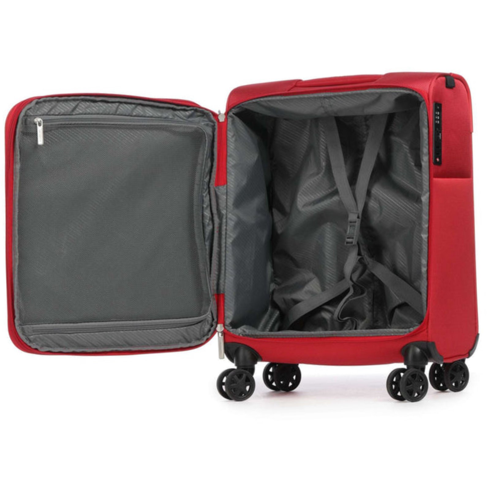 Samsonite Base Breeze 4-Pyöräiset matkalaukku 55 cm, punainen - Image 3