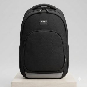 Koulureppu | Laptop 15,6" | rintaremmi | musta