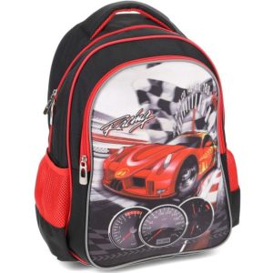 Lasten RALLIAUTO KOULUREPPU, musta