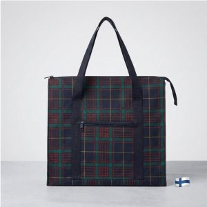 Bagmakers Kotimainen ostoskassi 315, hihnan pituus 15cm | f-kuosi