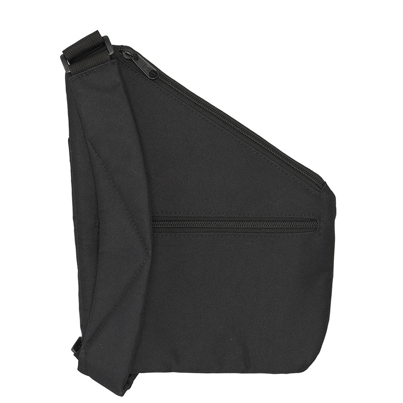 Enrico Benetti Moderni miesten crossbody-laukku | Kevyt rintareppu, musta - Image 4