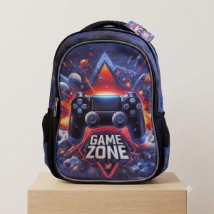 Poikien koulureppu | Game Zone/Pelivyöhyke, sininen