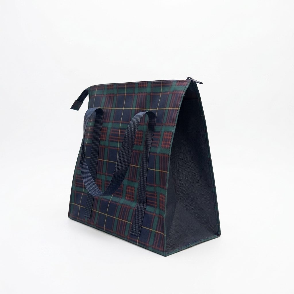 Bagmakers kotimainen kauppakassi, 315 | Hihnan pituus 13cm, f-kuosi - Image 3
