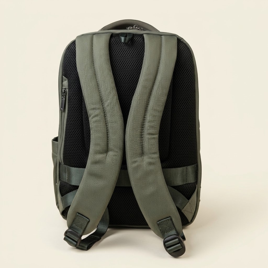 Roncato Work tietokonereppu 40cm pc 14" | antrasiitti-vihertävän harmaa - Image 2