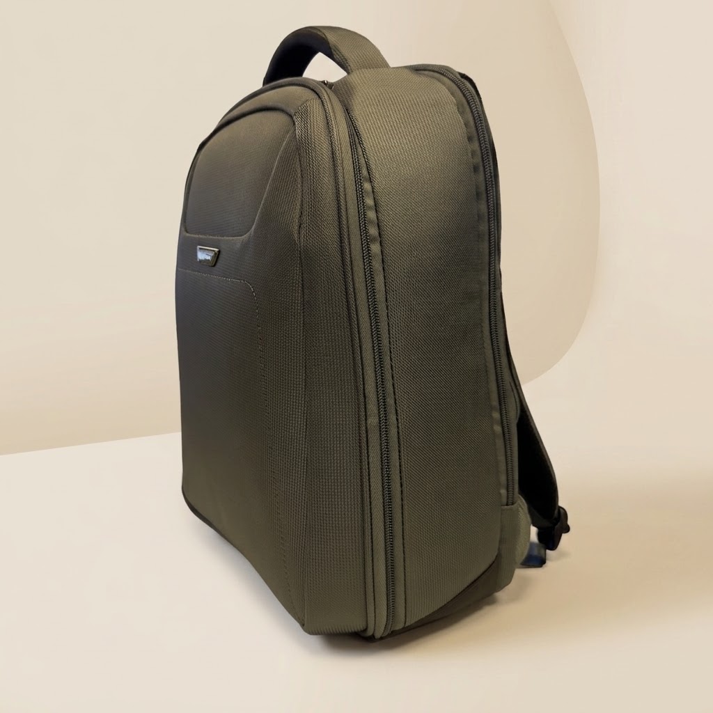 Roncato Work tietokonereppu 40cm pc 14" | antrasiitti-vihertävän harmaa - Image 3