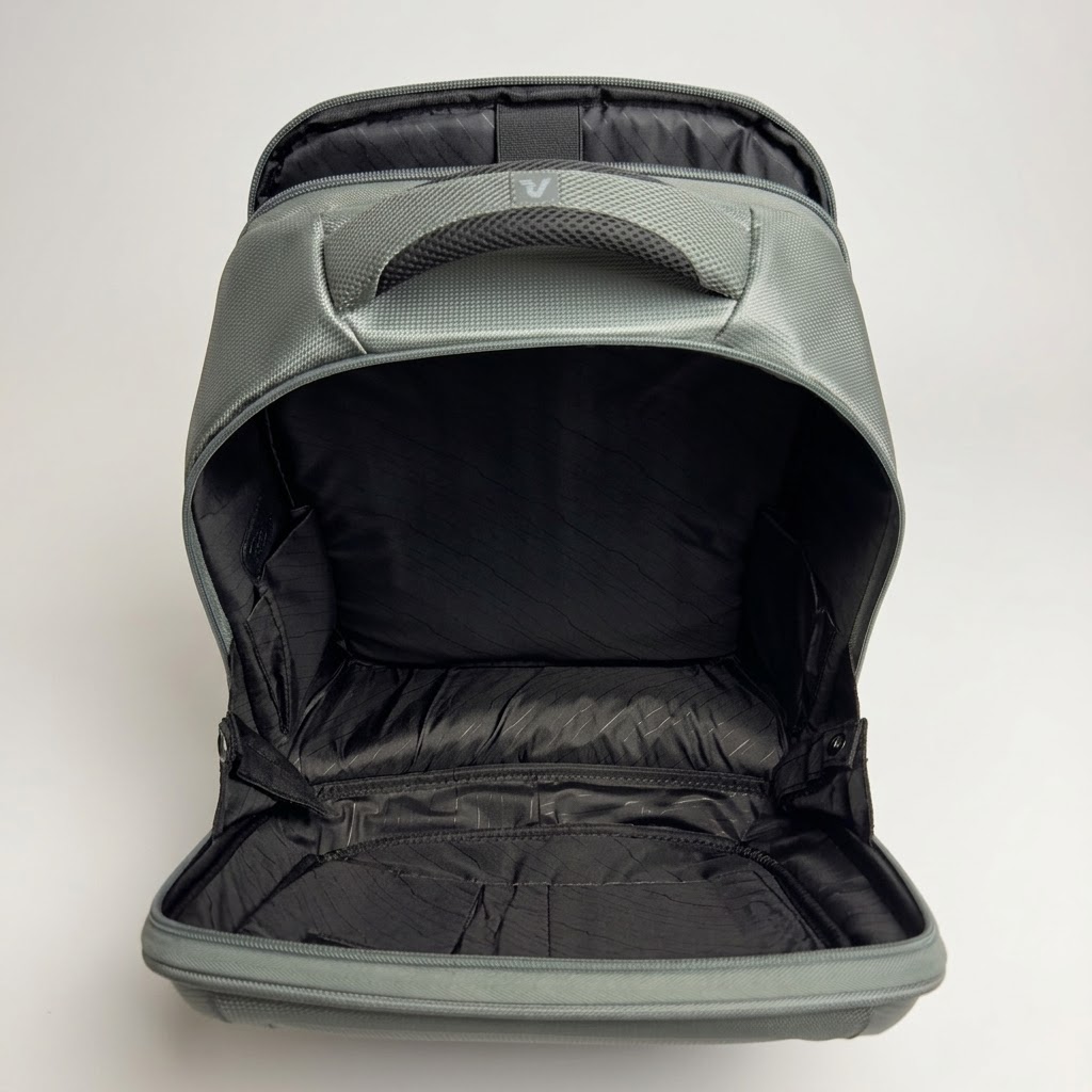 Roncato Work tietokonereppu 40cm pc 14" | antrasiitti-vihertävän harmaa - Image 5