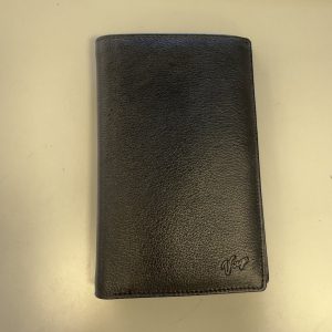 Virgo iso nahkalompakko RFID-suojattu | musta , 24D