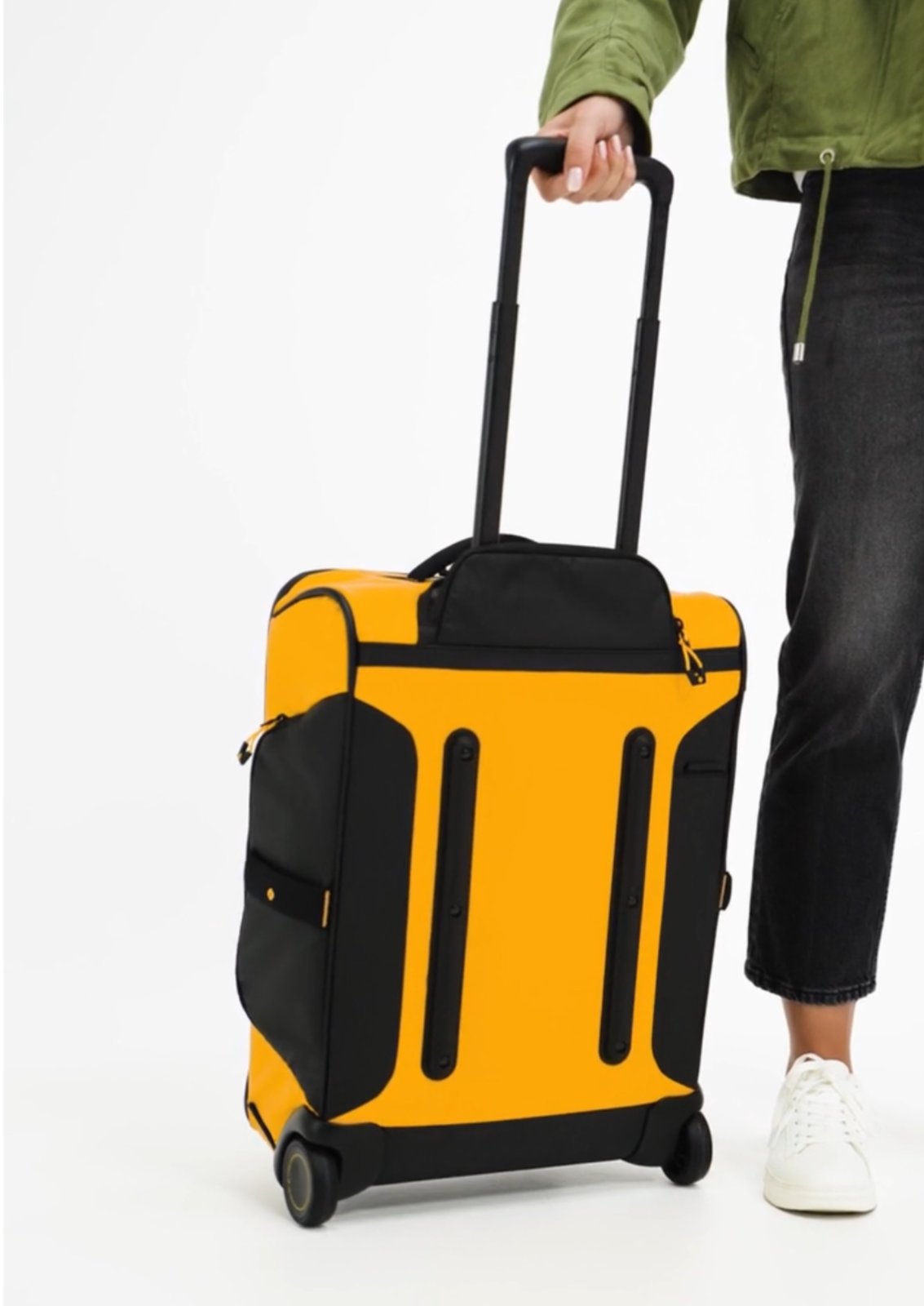 Samsonite ECODIVER Matkakassi pyörillä 55cm, keltainen - Image 4