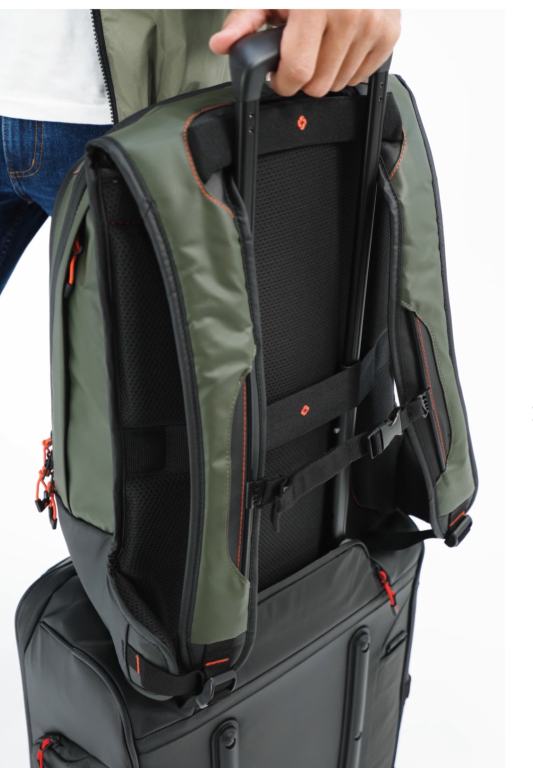 Samsonite Ecodiver reppu 17,3" PC, oliivi - Image 7