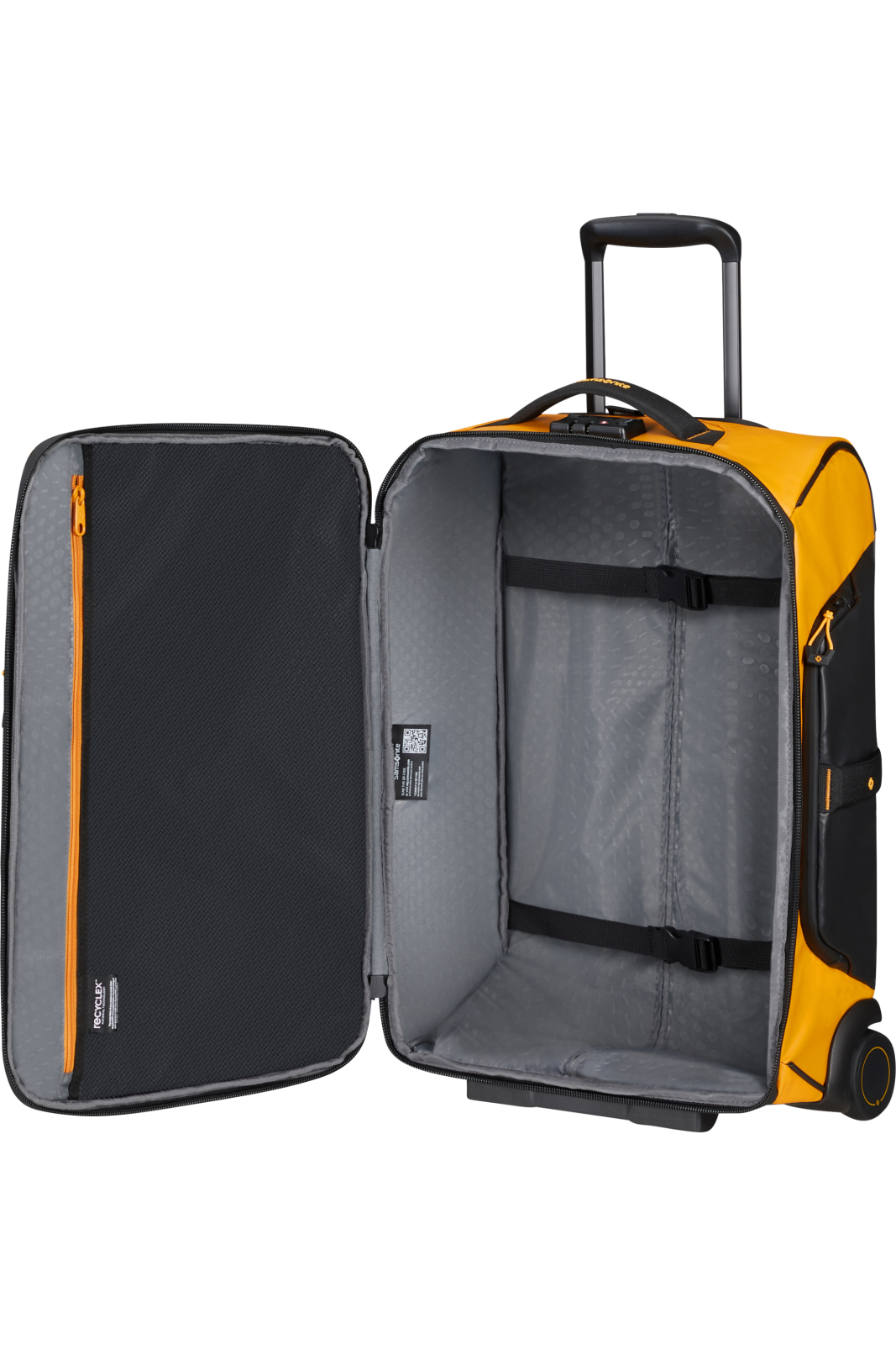 Samsonite ECODIVER Matkakassi pyörillä 55cm, keltainen - Image 5