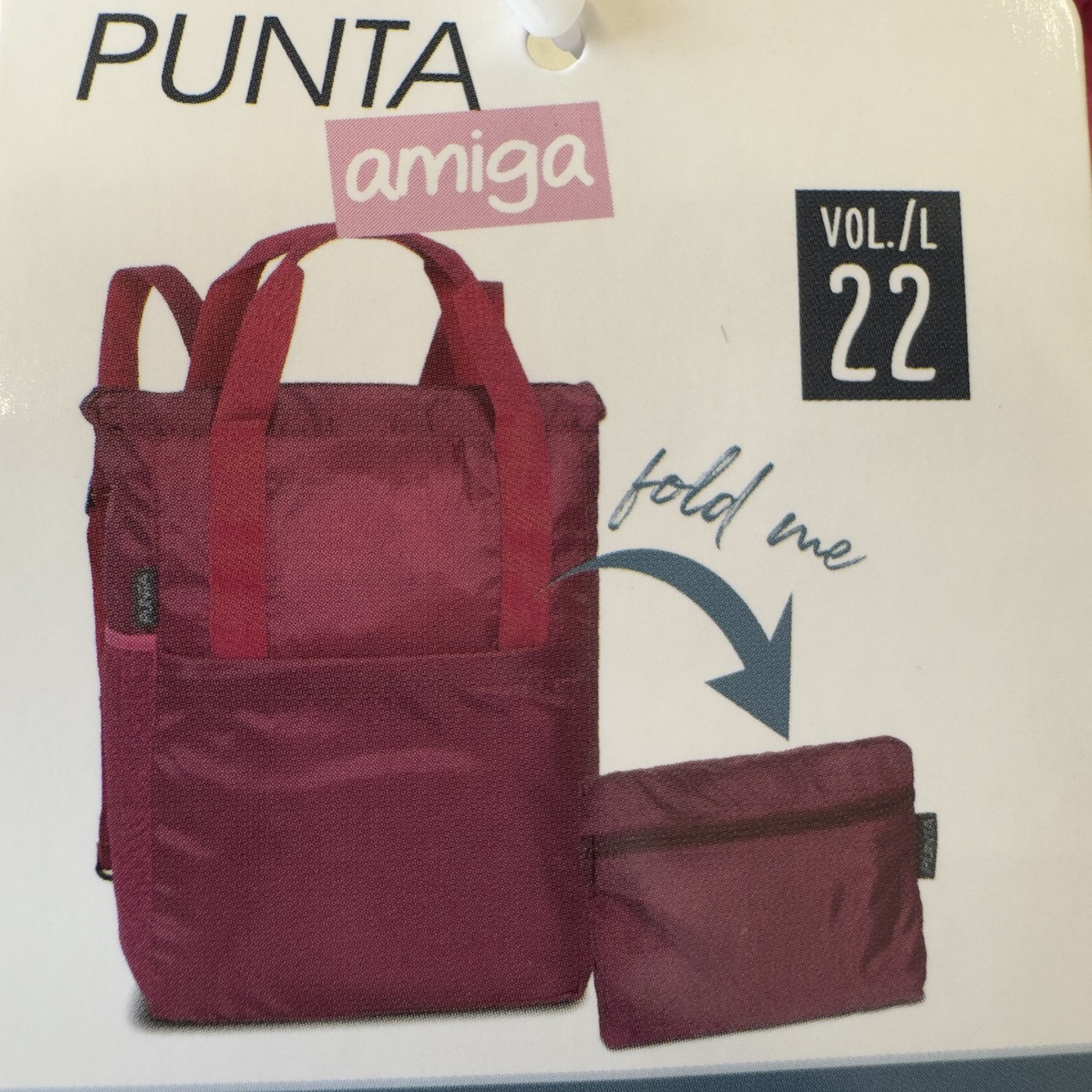 punta taitettava reppu